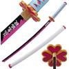 LQZJG Anime bambù Spada Cosplay Spada,Kanroji Mitsuri Spada Katana 103cm/40 Pollici
