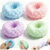 TOGETDREAM 4 Pezzi Shapeable Stress Squeeze Ball, Palline Antistress Morbide con Sabbia Giocattolo Anti-stress per Bambini e Adulti, da Usare in Ufficio, a Casa o in Viaggio