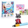 Edurino® Robin,Set per principianti con numeri e quantità a partire da 4 pollici, con pennino capacitivo, apprendimento giocoso dei numeri, giochi educativi a partire dai 4 anni