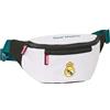 safta Real Madrid Attrezzature 26/27 - Marsupio con tasca esterna, ideale per giovani e bambini di diverse età, comodo e versatile, qualità e resistenza, 23 x 9 x 12 cm