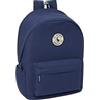 safta EL OCO JEANS - Zaino per laptop da 15,6 e USB, ideale per giovani di diverse età, tessuto riciclato, comodo e versatile, qualità e resistenza, 31 x 18 x 44 cm