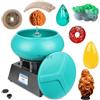 Generic Macchina di lucidatura del barilotto di vibrazione, lucidatrice vibrante del tumbler da 17 pollici, Tamburo di lucidatura da 250W, Tumbler di roccia professionale per la macinazione della superficie