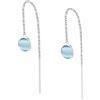 MORELLATO Orecchini Donna in Argento 925 riciclato, Collezione VENEZIA, Occhio di Gatto - SAZM10