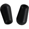 DIAO79NI Punte per interruttore a levetta a 3 vie per chitarra con filettatura 8/32, manopole per interruttori LP, compatibili con Gibson Les Paul/SG con selettore pickup stile Switchcraft, nero (set
