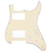 Musiclily Pro 11 Fori HH Battipenna ST 2 Humbucker Pickguard 3 strati Crema