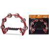Stagg cutaway/tintinnio tamburello 16 Jingle - nero -inch Red