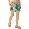 Koton Sea Shorts Tropical Printed Drawstring Pocket Detailed Costume a Pantaloncino, Motiv Lachs (SMD), M Uomo
