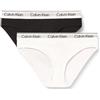 Calvin Klein Bikini da Bambina G80G80G800726, 2 Pezzi, Nero (Pvhnero/Bianco Brillante), 8-10 Anni