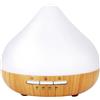 Grundig Diffusore di oli essenziali, 300 ml, umidificatore elettrico con LED e timer - Diffusore per oli essenziali senza fili, colore: bianco