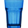 Topkapi 250.657 - Set di 6 bicchieri da long drink di colore Miami Blue, da 36 cl, per cocktail, longdrink, mojito, succo, acqua, altezza: 12 cm