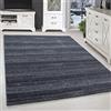 SIMPEX Tappeto 160x230 cm Grigio Pelo Corto Tinta Unita Moderno per Soggiorno Camera Cucina Corridoio Sala da Pranzo Cameretta Morbido Facile da Pulire