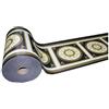 Russo Tessuti Tappeto Passatoia Corsia Cucina Bagno Antiscivolo Medusa Medea Nero Oro Barocco-50x180