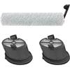 FACAIIO Kit di spazzole di ricambio per aspirapolvere Mova X4 Pro, efficiente polvere e sporco ReFor Moval (A)