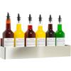 Barbits Speed rail 55,9 cm - contiene fino a 6 bottiglie da 1 litri, in acciaio INOX bar Speed rail Holder