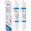 LG 5231JA2010B - Cartuccia filtro dell'acqua di ricambio per frigorifero, connettore push fit