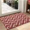 Biscpro Zerbino Interno 50x80cm,Tappeto Lavabile,Tappetino Entrata Asciugapassi Antiscivolo per Interni ed Esterni, Casa e Ufficio, Porta, Corridoio,Ingresso