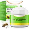 JOKILY Crema al Veleno d'Api, Crema Per Terapia Articolare E Ossea Al Veleno D'Api, Crema Ultra Forte per il Sollievo Articolare, Recupero Muscolare, Sollievo Lenitivo per L'osteoartrite, Dolori Articolari