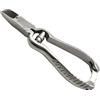 MEDSPO Tronchese Unghie Piedi 13.5cm Professionale per Unghie Spesse Incarnite - Tagliaunghie Podologo Acciaio Inox CE, Lama Curva Affilata per Pedicure Sicura