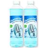 Die Seifenblase Cleanerist | 2 X 1L Pulitore per testina di rasatura Liquido di ricarica per Braun Clean & Renew (Series 3/5/7/8/9) - Sostituzione per la ricarica di 20 cartucce di pulizia CCR - Rasoio liquido
