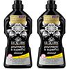 Generico Luxury Pavimenti e Superfici Diamond, Detergente Concentrato per Pavimenti e Superfici, Sgrassante Igienizzante Multiuso, Profumo Diamond Lunga Durata, Made in Italy - 2 Unita da 1,25 L