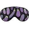 KWQDOZF Maschera per dormire con banane gialle, maschera per occhi con cinturino regolabile, maschera per occhi morbida per bloccare le luci