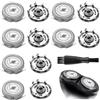 Yafe Confezione da 6 testine di ricambio per rasoio Philips, serie 1000, 2000, 3000, 5000 per Philips, con spazzola di pulizia, compatibili con Phillips Series AT8xx/AT7xx/PT8xx/PT7xx