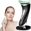 Anluomania Massaggiatore Viso Lifting, Dispositivo di Bellezza Antirughe, Face Massager, 3 Modalità, 45℃ Terapia del Caldo, Massaggio Viso EMS Gua Sha Rassodante Viso e Collo