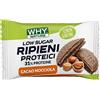 WHY NATURE RIPIENI PROTEICI: Cacao e Nocciola. Senza glutine. Biscotto da 17 g.