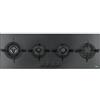 Franke Piano Cottura da Incasso 120 cm in Linea Cristallo Nero 4 Fuochi Gas Griglie in Ghisa Franke Mythos FHCR 1204 3G TC HE BK C Cristallo nero Cristallo nero - 6800096 - 106.0374.292