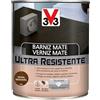 V33 BARNIZ INTERIOR ULTRA RESISTENTE MATE 2.5L NOGAL