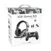 XTREME - ICE GAME KIT CUFFIA+PAD-Camouflage Grigio