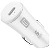 Cellularline - Caricabatterie da auto USB-C Super Fast Charge 25W Bianco