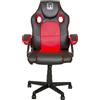 Xtreme MX12 Sedia da gaming per PC Seduta imbottita Nero, Rosso