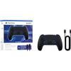 Sony DualSense Gamepad Nero per PlayStation 5 e PC con Bluetooth e USB-C