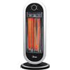 Ardes AR4B01 stufetta elettrica Interno Nero, Argento 900 W Riscaldatore ambiente elettrico a infrarossi