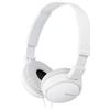 Sony MDR-ZX110AP Cuffie con Microfono, Bianco