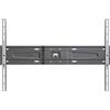 Meliconi Slimstyle Plus 600 S, supporto fisso ultra sottile da parete per TV a schermo piatto da 50 a 82, VESA 300-400-600, colore nero, adatto anche