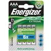 Energizer Accu Recharge Power Plus 1.2V 800mAh AAA Nichel-Metallo Idruro - Blister 4pz