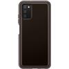 SAMSUNG Soft Clear Cover Custodia morbida per Samsung Galaxy A03s Nera