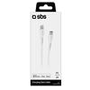 SBS Cavo Lightning - Type-C Lunghezza 2 metri colore Bianco - TECABLELIGTC2W