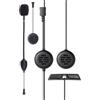 Midland BTGO Uni C1310.01, Interfono Moto Casco Bluetooth per Conversazioni Pilota Passeggero, Portata 200 m, Interfono Universale per Tutti i Caschi,