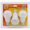 Beghelli LiteLED.6 Lampadina Led 13 W E27 Classe F, Formato a Goccia, Luce Fredda