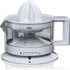 Braun TributeCollection CJ 3000 spremiagrumi elettrico 0,35 L 20 W Trasparente, Bianco