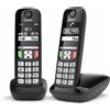 Siemens Gigaset E270 Duo Telefono DECT Identificatore di chiamata Nero