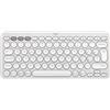 LOGITECH - Tastiera multimediale K380s Wireless, Minimal Pebble Keys 2, Pulsante Easy- Switch - Bianco