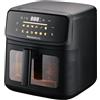 Melchioni Family Friggitrice ad Aria Martina 10L Digitale Capiente e Potente 2.100W alimentazione 220-240V 50-60 Hz