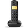 GIGASET Telefono Cordless Gigaset A270 con Vivavoce e Display da 1.5 Pollici Nero