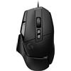 LOGITECH - Gaming mouse G502 X + G240 tappetino, sensore gaming submicrometrico HERO 25K, 25.600 DPI - Nero