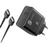 Cellularline Super Fast Charger Kit PD 45W Nero