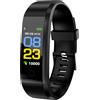 Celly PYTRAINER Smartband LCD 0.96" Touch Nero Fitness e Monitoraggio